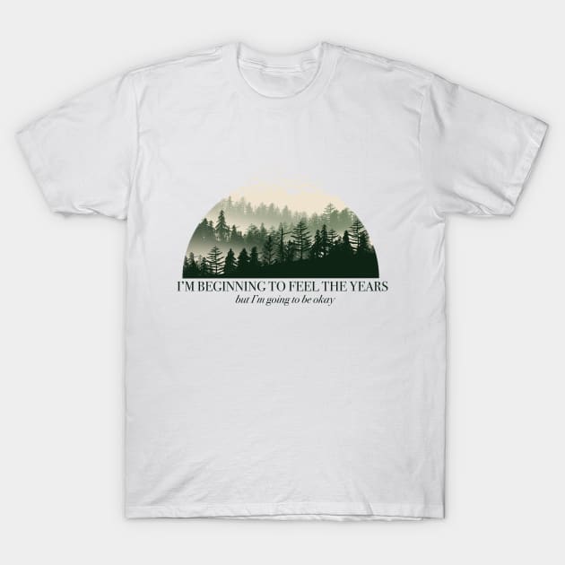 Beginning to Feel Foggy Forest T-Shirt by CMORRISON12345